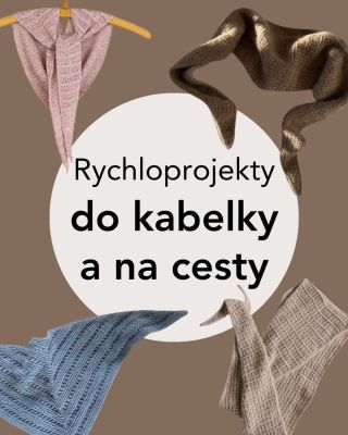 V létě chodíme všichni nalehko - komu by se chtělo tahat s sebou projektovou tašku s nedokončeným svetrem, že ano? Právě...
