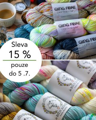 Máme pro vás jedinečnou nabídku! Slevu 15 % na značky La Bien Aimée a Qing Fibre 🤩 Ale pozor, pouze do 5. 7. u...