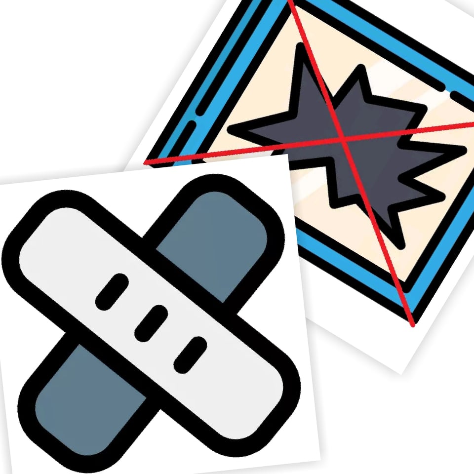 BEZ ZRANĚNÍ A ROZBITÝCH OKEN