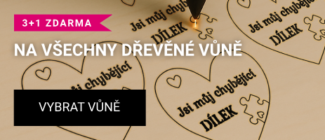 3+1 zdarma na všechny dřevěné vůně