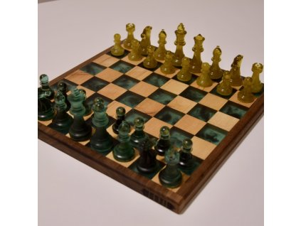 Šachovnice epoxidovo dubová