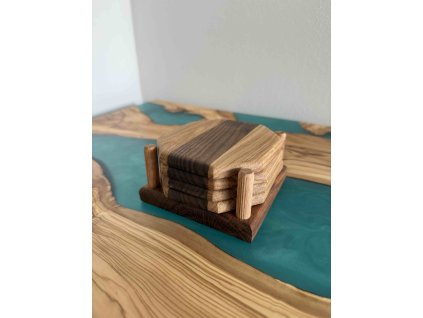 Dřevěné podtácky