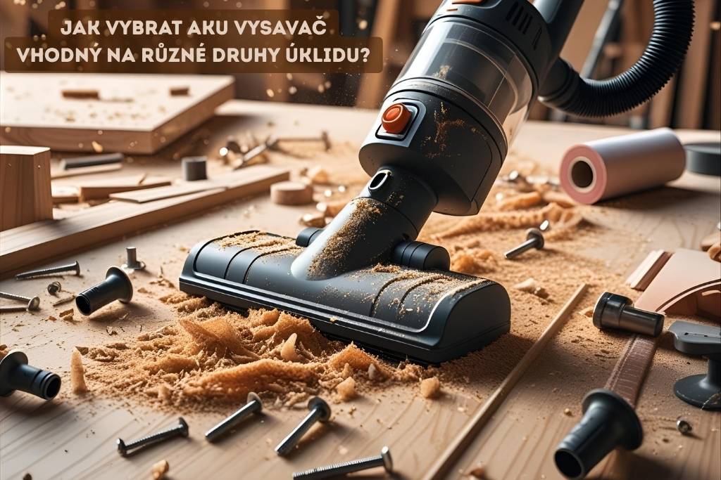 Jak vybrat aku vysavač: Ruční, tyčový nebo profesionální? Praktické rady pro úklid domácnosti i dílny