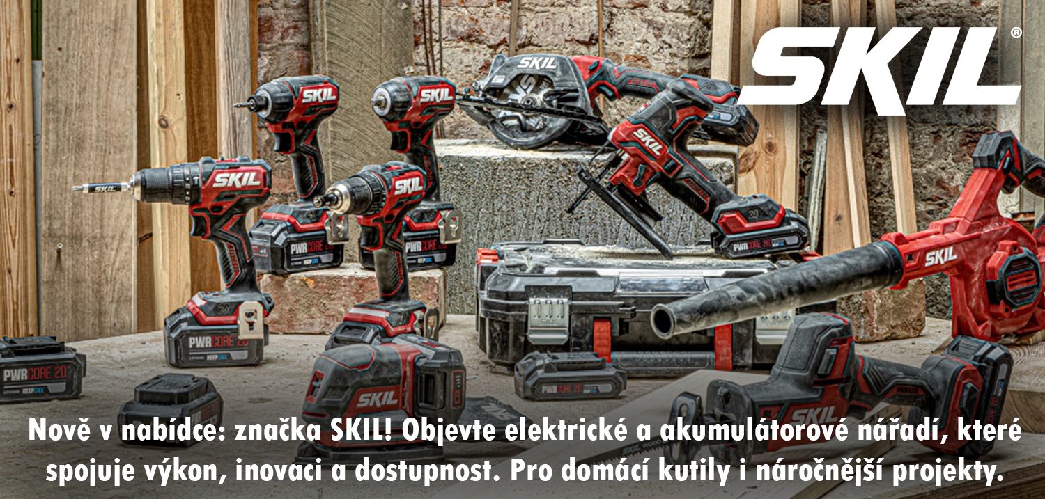 SKIL – akumulátorové a elektrické nářadí nově v nabídce