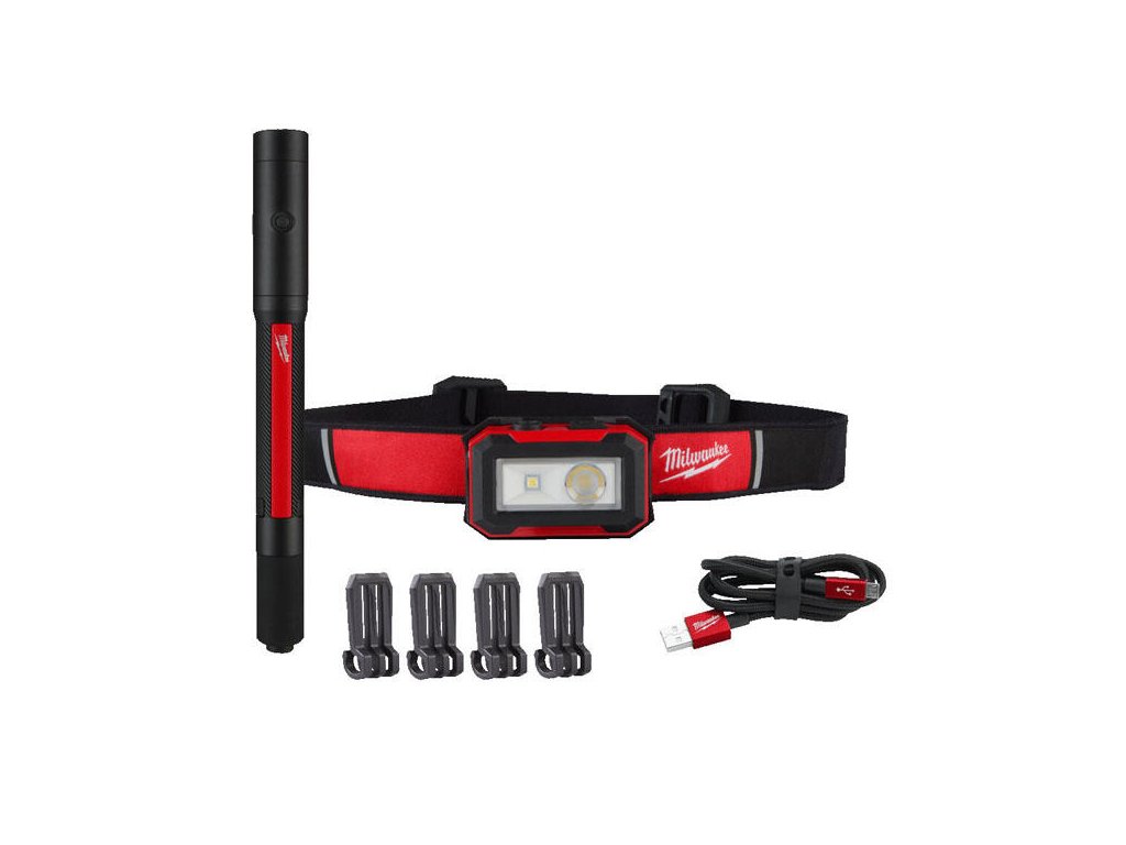 Set svítilen Milwaukee HL450PL250