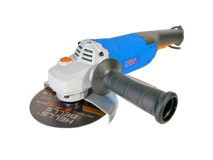 Výkonná úhlová bruska Narex EBU 150-16 s kotoučem 150 mm, 1600 W a robustní konstrukcí pro profesionální použití.