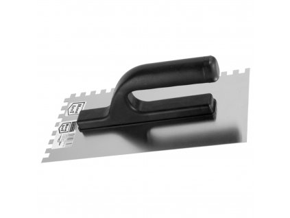 STAVTOOL Hladítko nerezové zubové | 270x127 mm, zub 4x4 mm - ZN31021 (Varianta STAVTOOL Hladítko nerezové zubové - 270x127 mm, zub 4x4 mm)