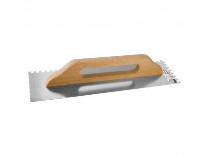 STAVTOOL Hladítko nerezové zubové | 480x130 mm, zub 4x4 mm - ZN31052 (Varianta STAVTOOL Hladítko nerezové zubové - 480x130 mm, zub 4x4 mm)