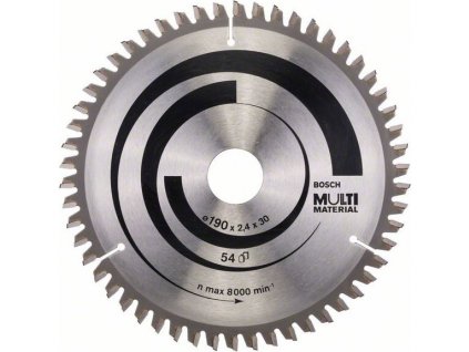 profesionální bosch pilový kotouč multi material 190 x 30 x 2,4 mm, 54 2608640509, ideální pro pohodlné použití.