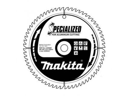  (Varianta Makita – příslušenství B-09575 kotouč pilový hliník SPECIALIZED 180x2.4x30mm 60Z = new B-33255)