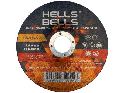 Řezný kotouč Hells Bells SG ceramic 125x08