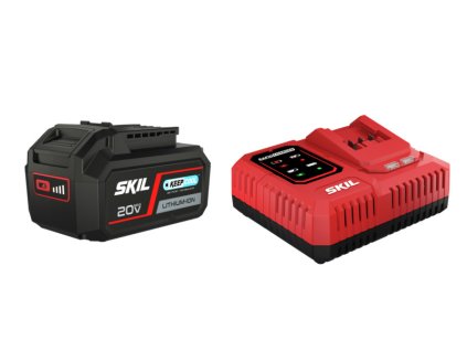 SKIL Sada Akumulátor 4,0 Ah Li-Ion 18V + 3123AA Rapid nabíječka SKIL 3111AA - BC1E3111AA