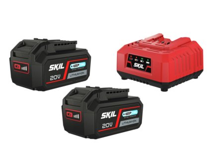 SKIL Sada Akumulátor 4,0 Ah Li-Ion 18V + 3122AA nabíječka SKIL 3112BA - BC1E3112BA