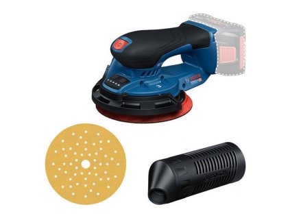 bosch gex 18v-150-3 akumulátorová excentrická bruska 150mm s příslušenstvím