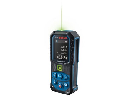 Bosch GLM 50-25 G – odolný laserový měřič s IP65 a zeleným laserem pro přesné měření do 50 m i na náročném staveništi