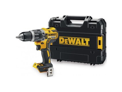 DeWALT DCD796NT – aku příklepová vrtačka XR 18V s kufrem TSTAK, bez akumulátoru, kompaktní a profesionální nářadí.