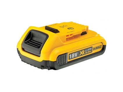 eWALT XR Li-Ion baterie 18 V 2,0 Ah – lehká, výkonná a kompatibilní se všemi aku nástroji DEWALT XR