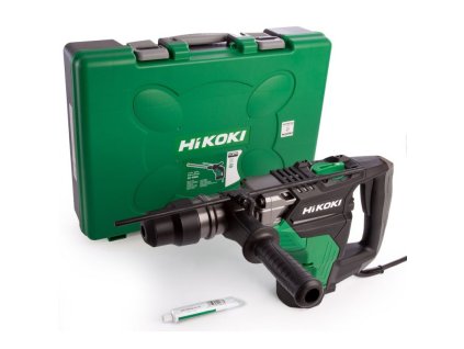 HiKOKI DH40MCWSZ SDS-Max – kombinované kladivo 1100 W, až 10,5 J, vrtání/sekání, upínání SDS-Max, bezpečnostní spojka, nízké vibrace, kufr.