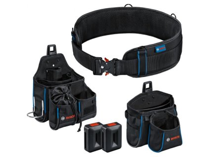BOSCH ProClick 1600A0265R – sada Mobility s opaskem Belt 108, pouzdry GWT 2/GWT 4 a 2× držákem ProClick, 1000D polyester.
