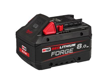Akumulátor Milwaukee M18 FB8 REDLITHIUM™ FORGE™ s kapacitou 8,0 Ah a technologií COOL-CYCLE™.