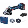výkonný bosch aku úhlová bruska 125mm gws 180-li professional, 18v 1x4,0ah (06019h9025), využitelný při náročné úkoly.