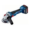 výkonný bosch aku úhlová bruska 125mm gws 18v-10 professional, 18v 2x5,0ah (06019j4004), vhodný k každodenní práci.