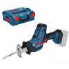 ergonomický bosch gsa 18 v-li c professional aku pila ocaska, 18v bez aku 06016a5001, navržený pro přesné měření.