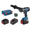 profesionální bosch aku kombinovaný šroubovák gsb 18v- 150 c professional, 18v 2x8,0ah (06019j5105), vhodný k snadné vrtání.
