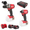 MILWAUKEE 2-dílný set M18 FPP2A2-502X: M18FPD2+M18FID2  + Prodloužená záruka výrobce