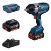 praktický bosch aku rázový utahovák gds 18v-1000 professional, 18v 2x5,0ah (06019j8304), využitelný při přesné měření.