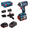 kompaktní bosch aku vrtací šroubovák gsr 18v-60 fc professional, 18v 2x5,0ah (06019g7100), ideální pro náročné úkoly.