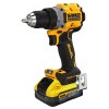 DeWALT DCD800H2T Aku bezuhlíková vrtačka 18V 2x5,0Ah POWERSTACK  + Prodloužená záruka výrobce