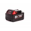 MILWAUKEE Baterie M18 B5 - 18 V / 5,0 Ah - Li-Ion  + Prodloužená záruka výrobce