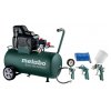 Metabo Basic 250-50 W OF SET Kompresor bezolejový 50l + set LPZ 4 690988000  + Prodloužená záruka výrobce