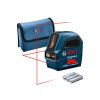 bosch gll 2-10 professional čárový laser sada s bateriemi a příslušenstvím