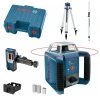 bosch grl 400 h professional rotační laser set 400 m stavební nivelace