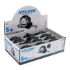 XTLINE Metr svinovací kovový 2x stop | 5 m x 19 mm - P13075 (Varianta XTLINE Metr svinovací kovový 2x stop - 5 m x 19 mm)