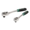 HONITON Ráčna oválná s gumovou rukojetí 36 zubů | 1/4" / 148 mm - H9723 (Varianta HONITON Ráčna oválná s gumovou rukojetí 36 zubů - 1/4" / 148 mm)
