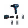 bosch gsr 12v-30 professional aku vrtačka 12 v sada s akumulátory a příslušenstvím