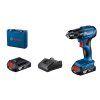 bosch gsr 185-li professional aku vrtačka 18 v set kufr akumulátory ampshare