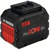 ergonomický bosch procore18v 12,0ah professional akumulátor 18v/12,0ah 1600a016gu, navržený pro snadné vrtání.