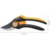 FISKARS Nůžky zahradní dvoučepelové Plus Smartfit P541 (1057169)