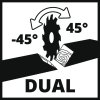 Einhell Pokosová pila s pojezdem TC-SM 2131/1 Dual (4300390)