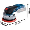 bosch gex 18v-125 aku bruska bosch 18v 125 mm technický rozměr