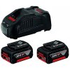 kvalitní bosch professional startovací sada2× gba 18v 5.0ah + gal 1880 cv (1600a00b8j), využitelný při náročné úkoly.