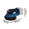 Bosch Aku excentrická bruska GEX 18V-150-3 Professional, 18V bez aku (0601372904)  + Prodloužená záruka výrobce
