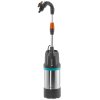 Nerezové čerpadlo GARDENA 4700/2 inox automatic pro sud s dešťovou vodou – hadice, trubka, filtrace a příslušenství.