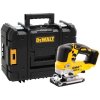DeWALT DCS334 – 18V XR aku přímočará pila bez aku v kufru TSTAK, vhodná pro přesné rovné i šikmé řezy