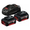 bosch gba 18v 5.0ah akumulátory a nabíječka gal 1880 cv