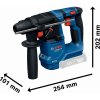 bosch gbh 18v-18 professional vrtací kladivo s sds plus 18 v rozměry nářadí